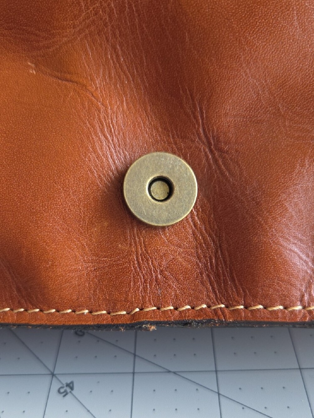 Patricia Nash Brown Leather Crossbody Bag - Picture 14 of 14